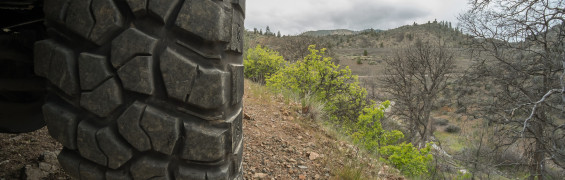 BF Goodrich Mud Terrain Km2 tires in Cali