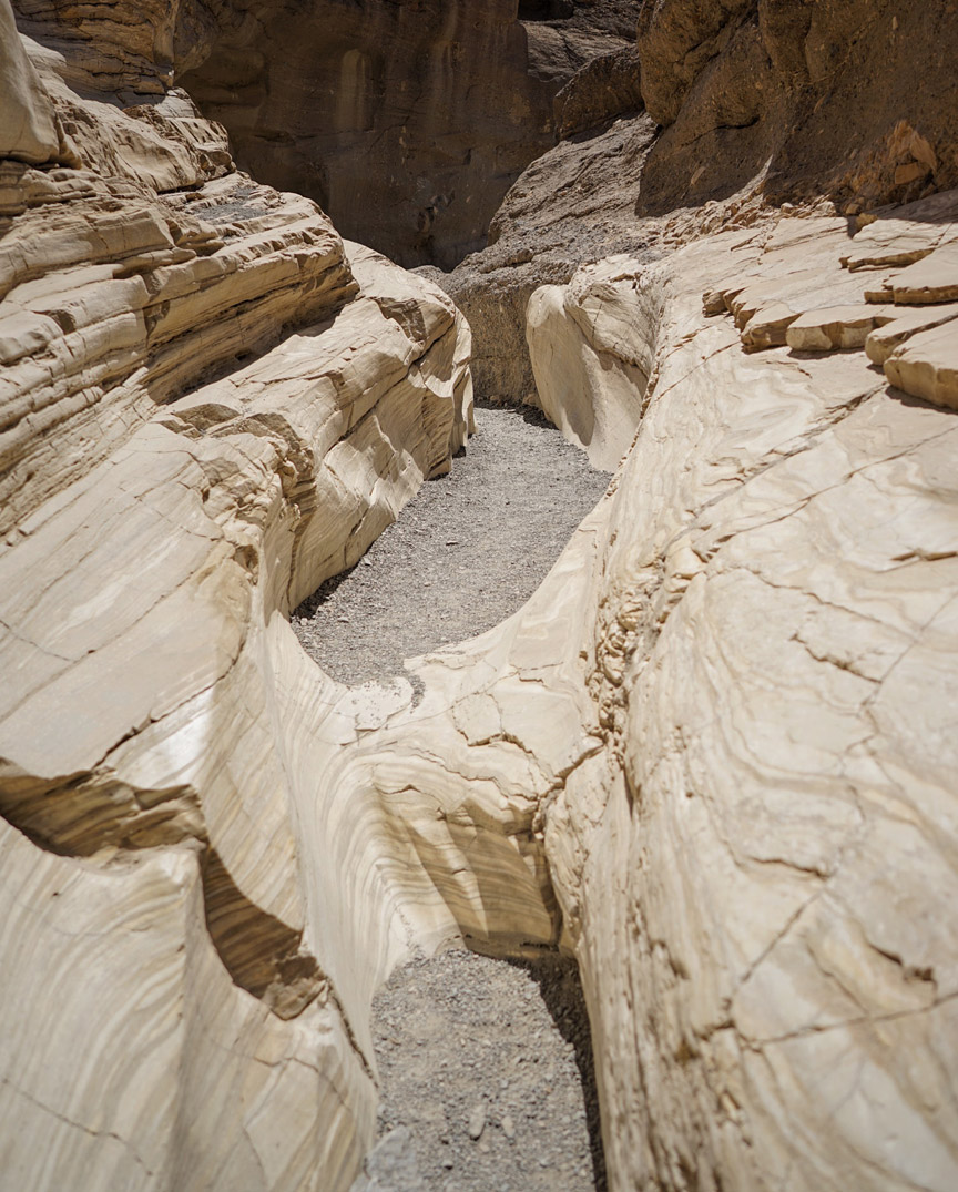 Mosaic Canyon hike, Death Valley.
