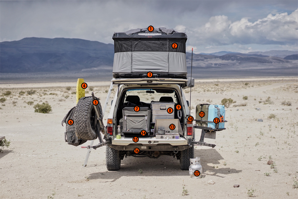 Adventure Read - Overland Vehicle, Rear View