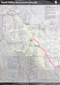 Death Valley Backcountry/Offroad Map, Overland Trip Part 1.